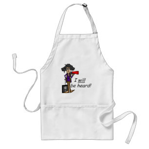 I WILL Be Heard Standard Apron