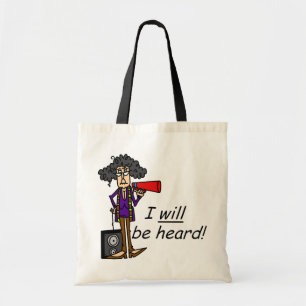 I WILL Be Heard Tote Bag