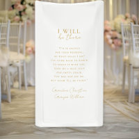 " I will be there" Wedding, Memorial, White,