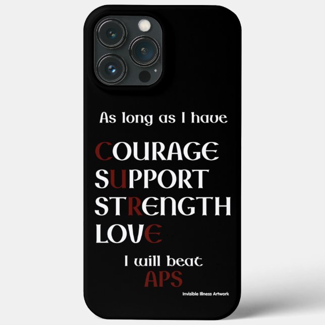 I will beat...APS Case-Mate iPhone Case (Back)