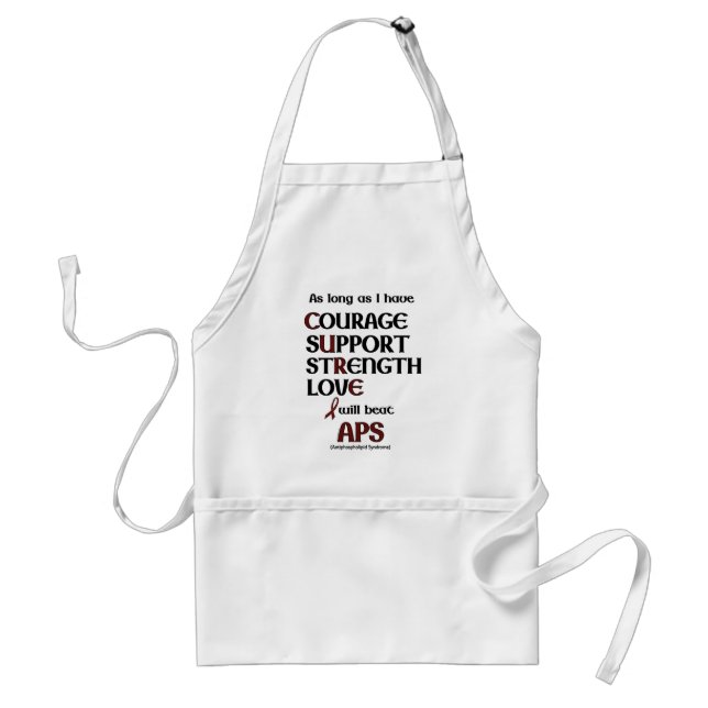 I will beat APS Standard Apron (Front)