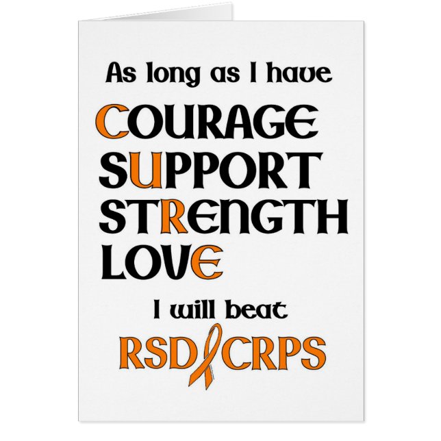 I will beat RSD/CRPS (Front)