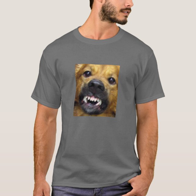 I Will Bite You T-Shirt (Front)