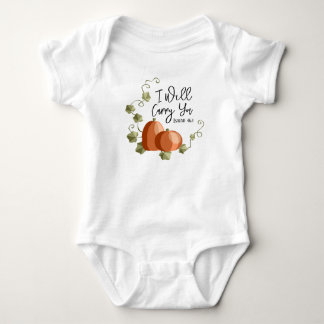 I Will Carry You  Baby Bodysuit