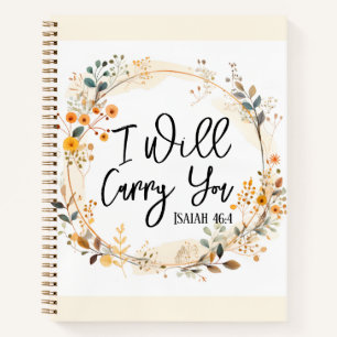 I Will Carry You Notebook
