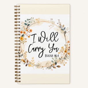 I Will Carry You Notebook