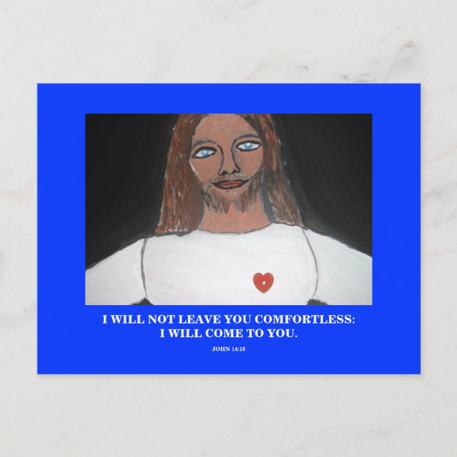 I WILL COME TO YOU POSTCARD (Front)