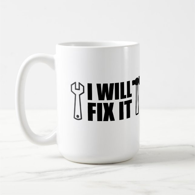 I will fix it coffee mug (Left)