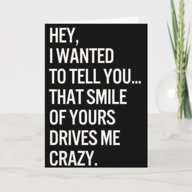 I WILL MAKE U FEEL LOVED ON ANNIVERSARY CARD (Front)