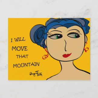 I WILL MOVE THAT MOUNTAIN - INDIVIDUAL ART CARD