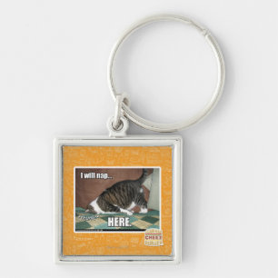 I will nap here key ring