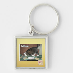 I will nap here key ring