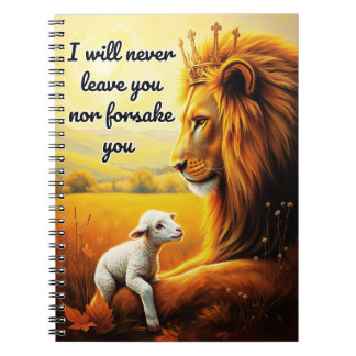 I Will Never Leave You Nor Forsake You Journal