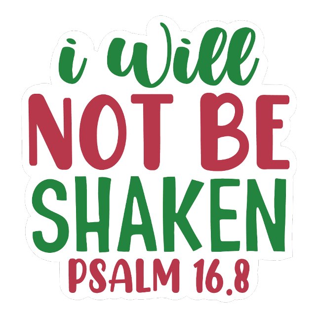 I will not br shaken Palms 16.9  T-Shirt (Creator Uploaded)
