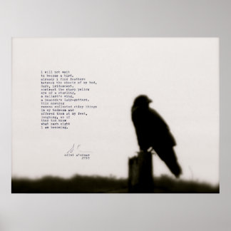 "i will not wait" poster