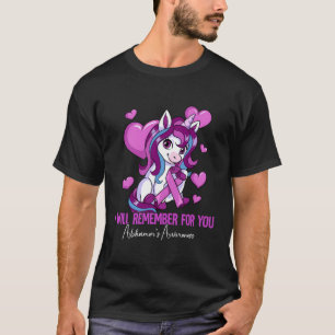 I Will Remember For You Alzheimer'S Awareness T-Shirt