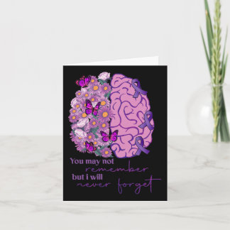 I Will Remember For You Brain Heimerheimer's Aware Card