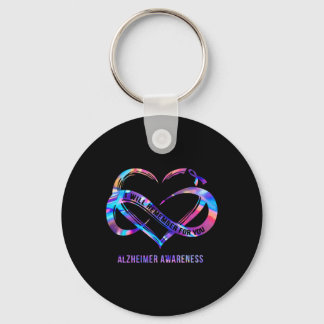 I-will Remember For You Heimerheimer Awareness Key Ring