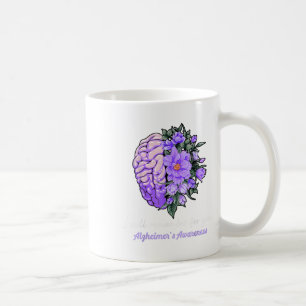 I Will Remember For You Purple Ribbon Heimers Awar Coffee Mug