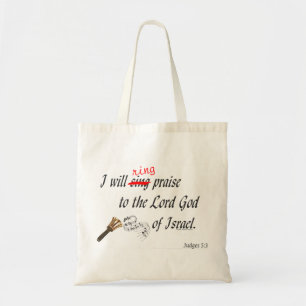I will ring praise tote bag