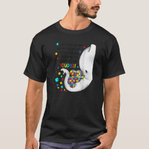 I Will Speak For You Elephant Mum Autism Child Awe T-Shirt