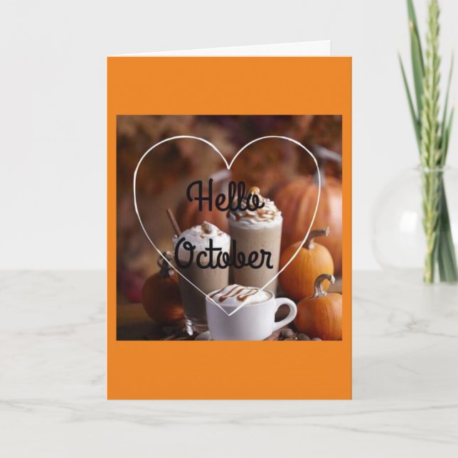 ** *I WILL TAKE CARE OF YOU** HALLOWEEN CARD (Front)