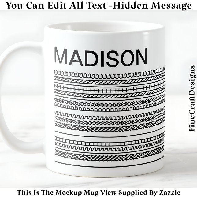 I Wish I Was Painting & Name Hidden Message 091B  Coffee Mug (Creator Uploaded)