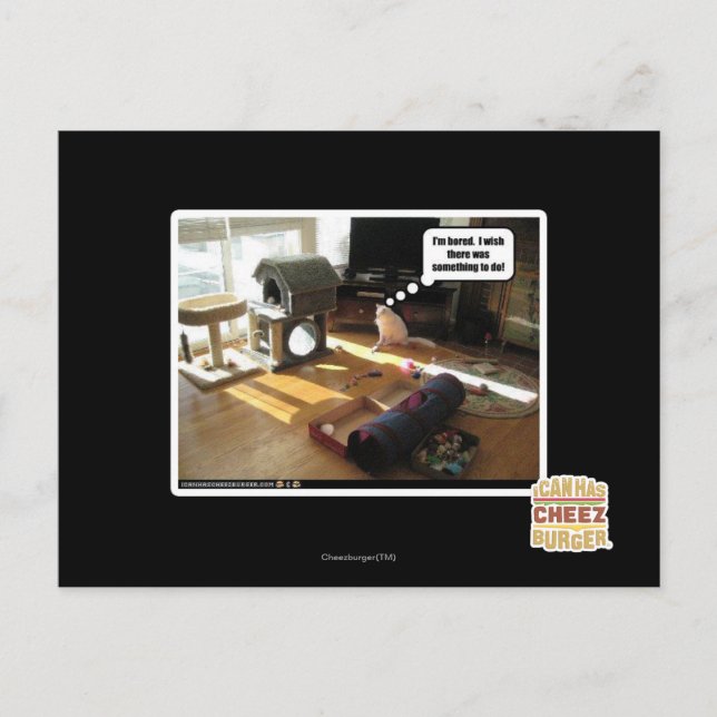 I wish there was something to do postcard (Front)