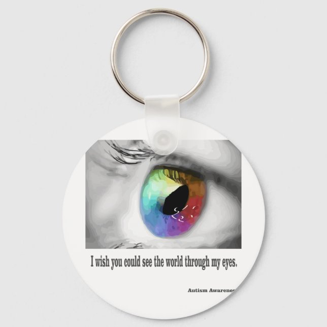 I wish you could see key ring (Front)