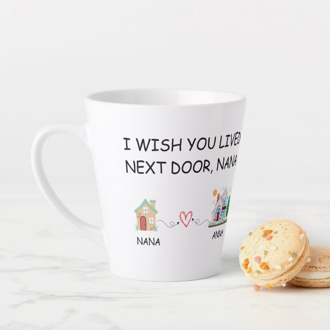 I Wish You Lived Next Door Mug (In Situ)