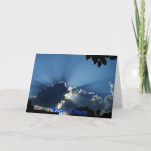 I Wish You Peace Card