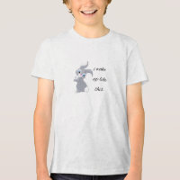 I woke up like this cute rabbit funny Boy T-shirt 