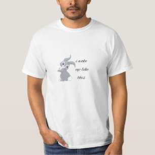 I woke up like this cute rabbit funny T-Shirt