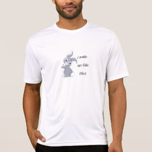 I woke up like this cute rabbit funny T-Shirt