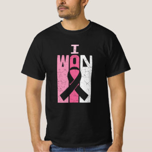 I Won Breast Cancer Awareness Warrior Survivor T-Shirt