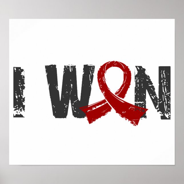 I Won Multiple Myeloma Poster (Front)