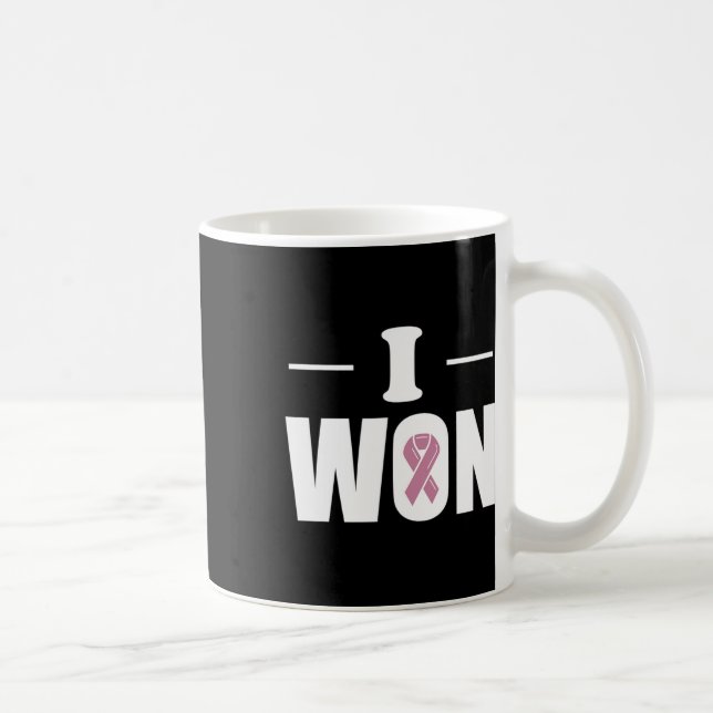 I Won World Cancer Day 1  Coffee Mug (Right)