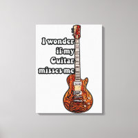 I wonder if my guitar misses me. vintage colours