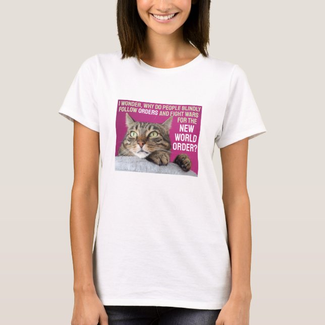 I Wonder Why (light) T-Shirt (Front)