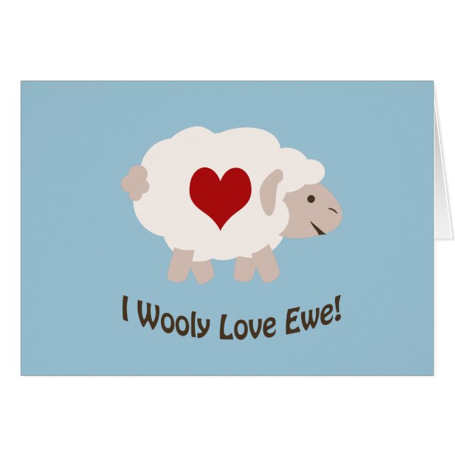 I Wooly Love You! (Front Horizontal)