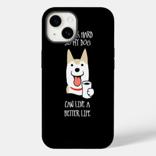 I work hard Case-Mate iPhone 14 case