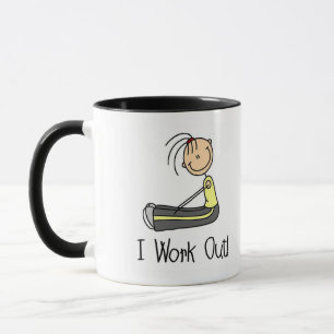 I Work Out Tshirts and Gifts Mug
