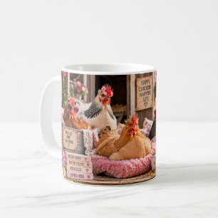 I Work So My Chickens Can Have Nice Things Coffee Mug