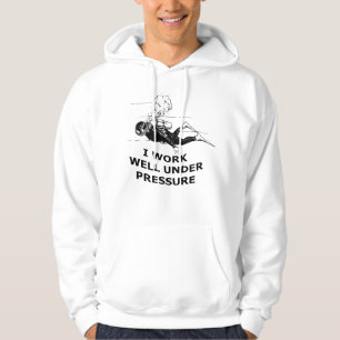 I Work Well Under Pressure (Scuba) - Light Version Hoodie