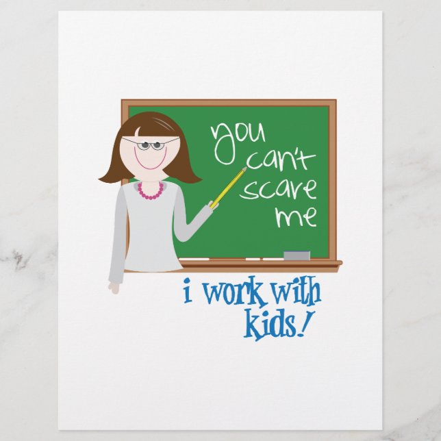 I Work With Kids! (Front)
