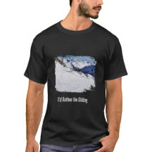 I Would Rather Be Skiing - Vintage Gift For Skier
