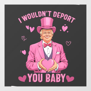 I Wouldn't Deport You, Baby Trump Valentine