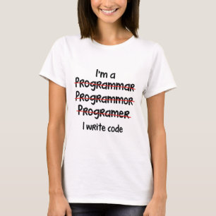 I Write Code T-Shirt