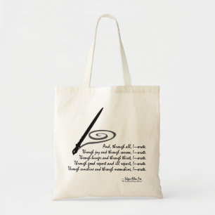 I Wrote Tote Bag