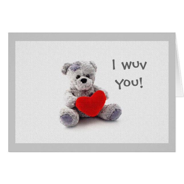 I wuv you! (Front Horizontal)